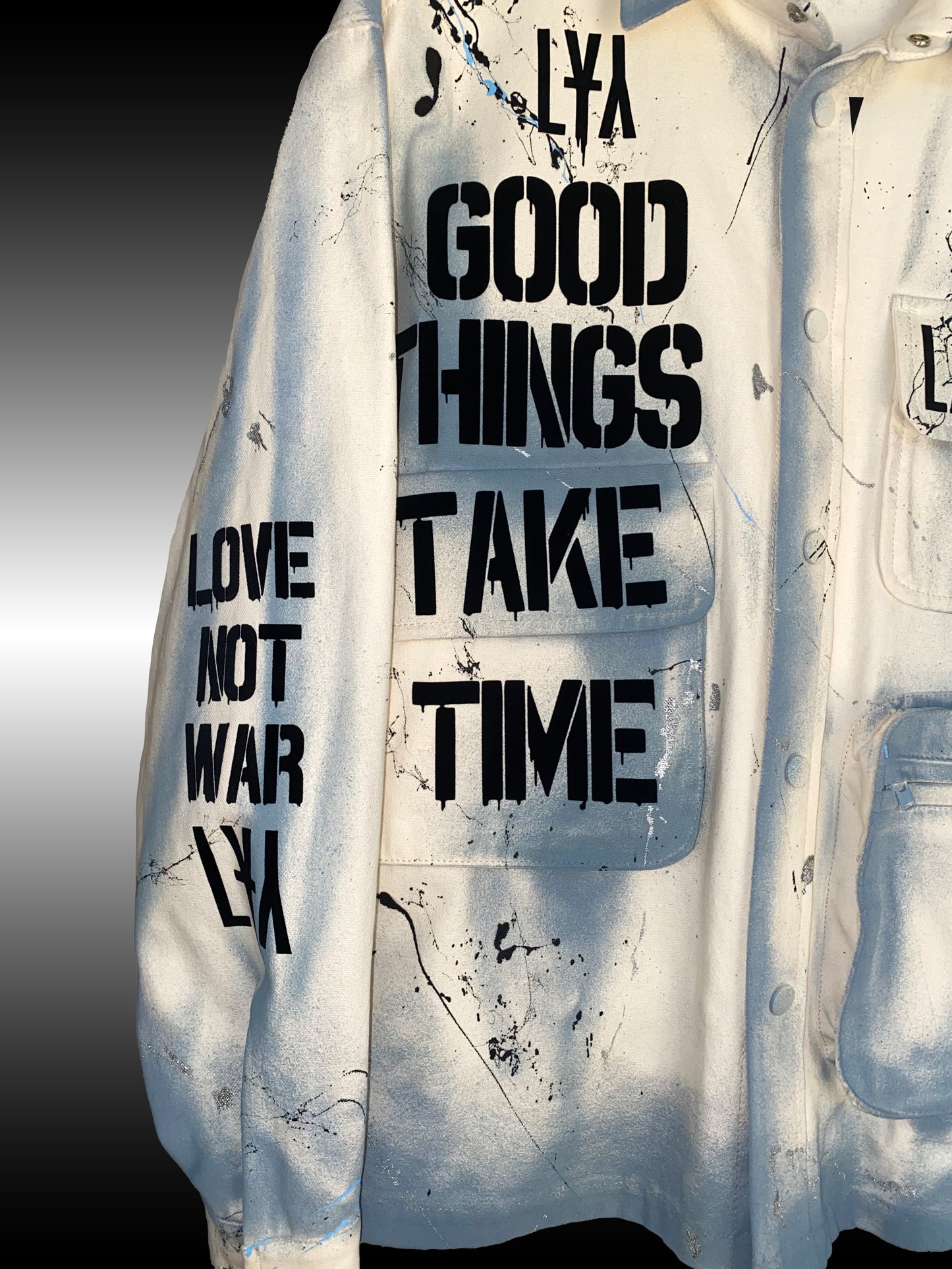 Good Things Take Time - Jeansjacke