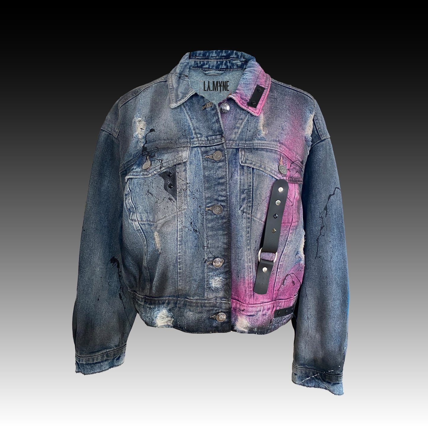 Pink Wave - Jeansjacke