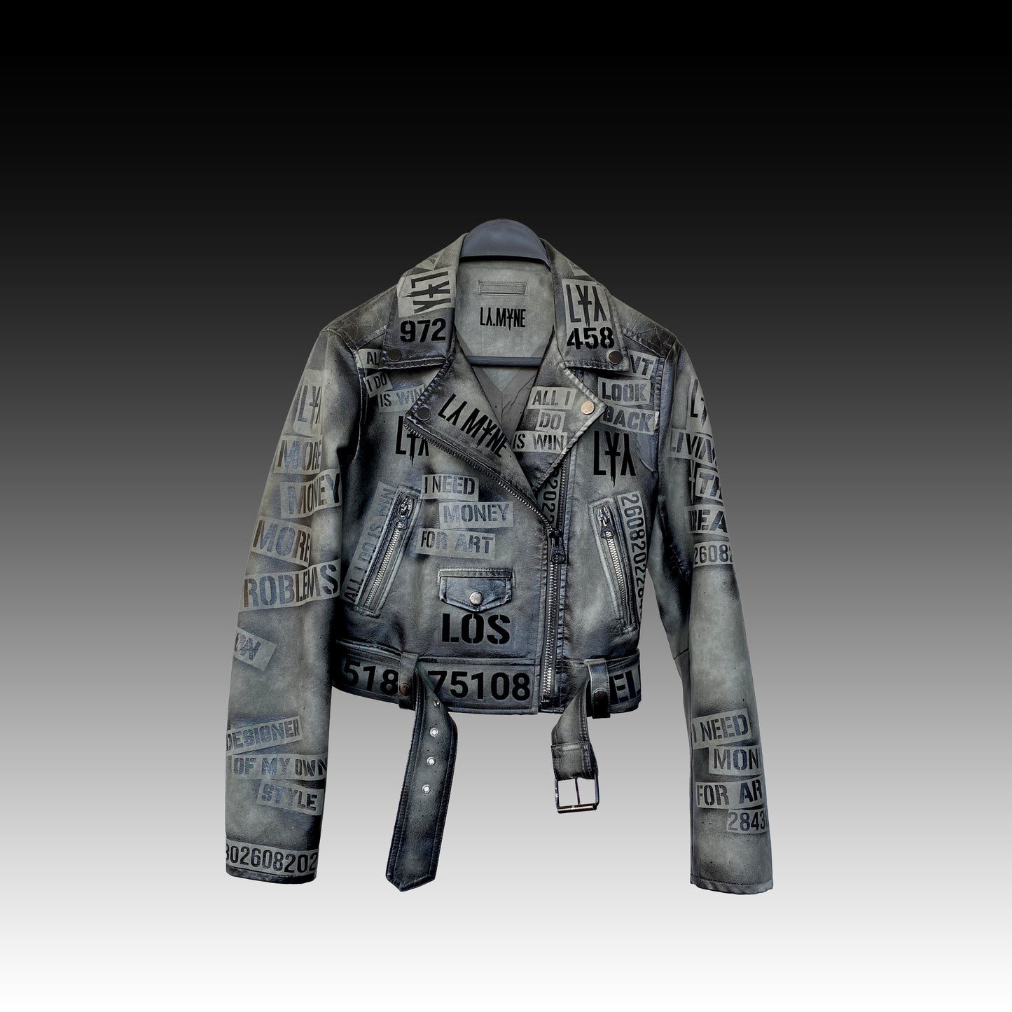 Digital - leather jacket