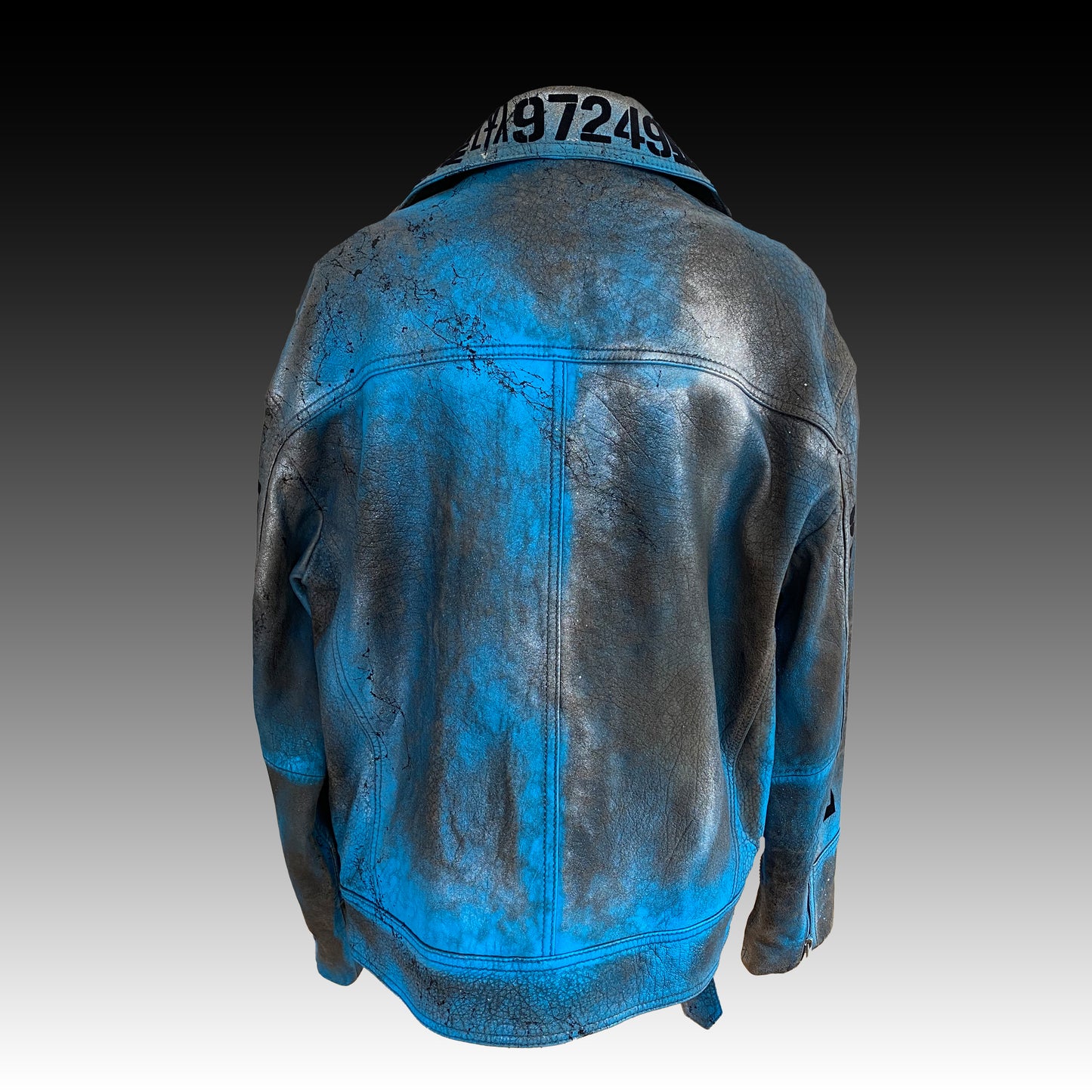 Bluish - Leather jacket